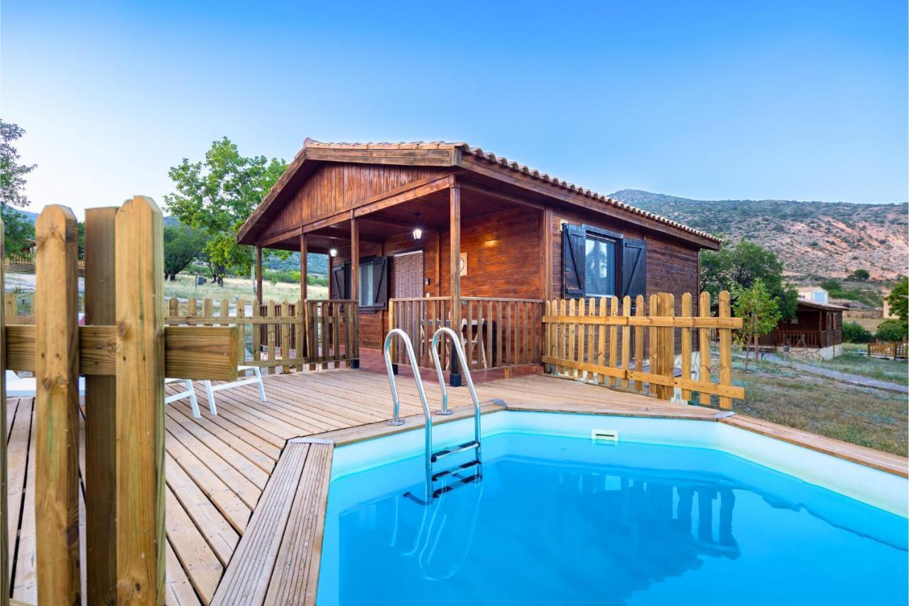 Aldea Los Odres - Cabanas De Madera De 1ª Con Piscina Privada Y Bbq En La Puerta Moratalla  Exterior photo