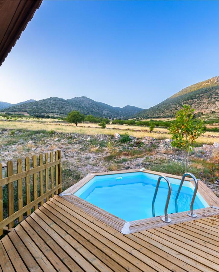 Aldea Los Odres - Cabanas De Madera De 1ª Con Piscina Privada Y Bbq En La Puerta Moratalla  Exterior photo